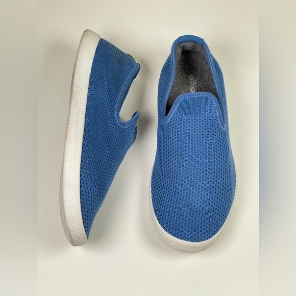 Allbirds Tree Loungers Slip On Shoes Kauri Cobalt (White Sole) Women's Size W10 - Picture 5 of 8